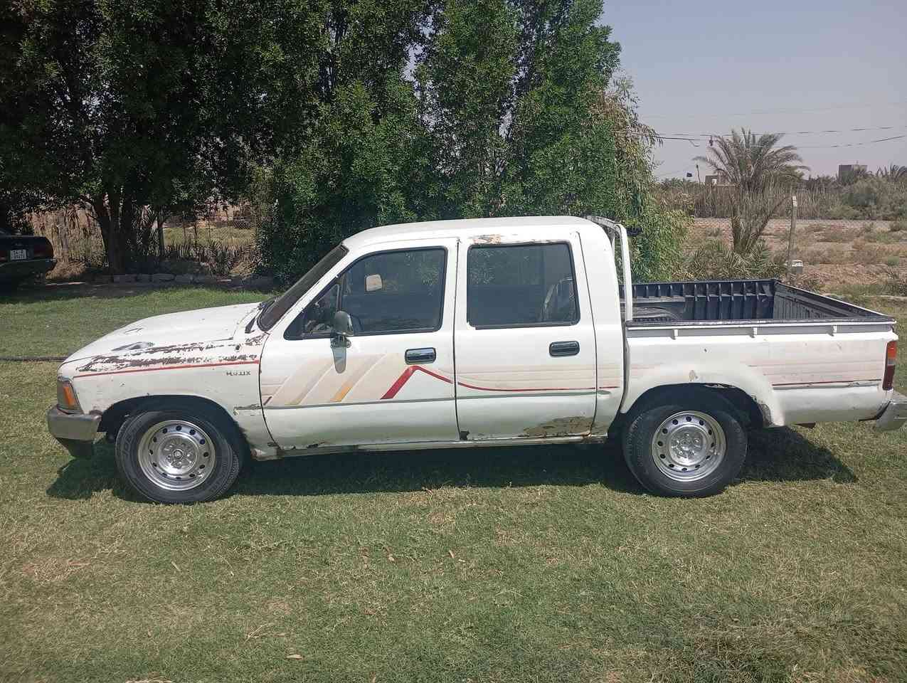 تويوتا موديل 1993 لا كلبة ولا دعمه بيها خياسات ملگطات                  مكينه ونجي 6 اوتوماتيك كير ومكينه نضاف رقم     ذي  قار الماني نبيع بدون تحويل  السعر 35 وبيه مجال  المكان ذي قار الغراف.
‏‪***********‬‏
‏‪***********‬‏
