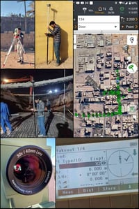 البصرة • رفع وتسقيط • توتال ستيشن DGPS