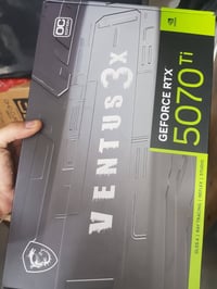 كارت شاشه 5070ti ١٥٠٠ وبي مجال للشراي  07827372009 واتس فقط