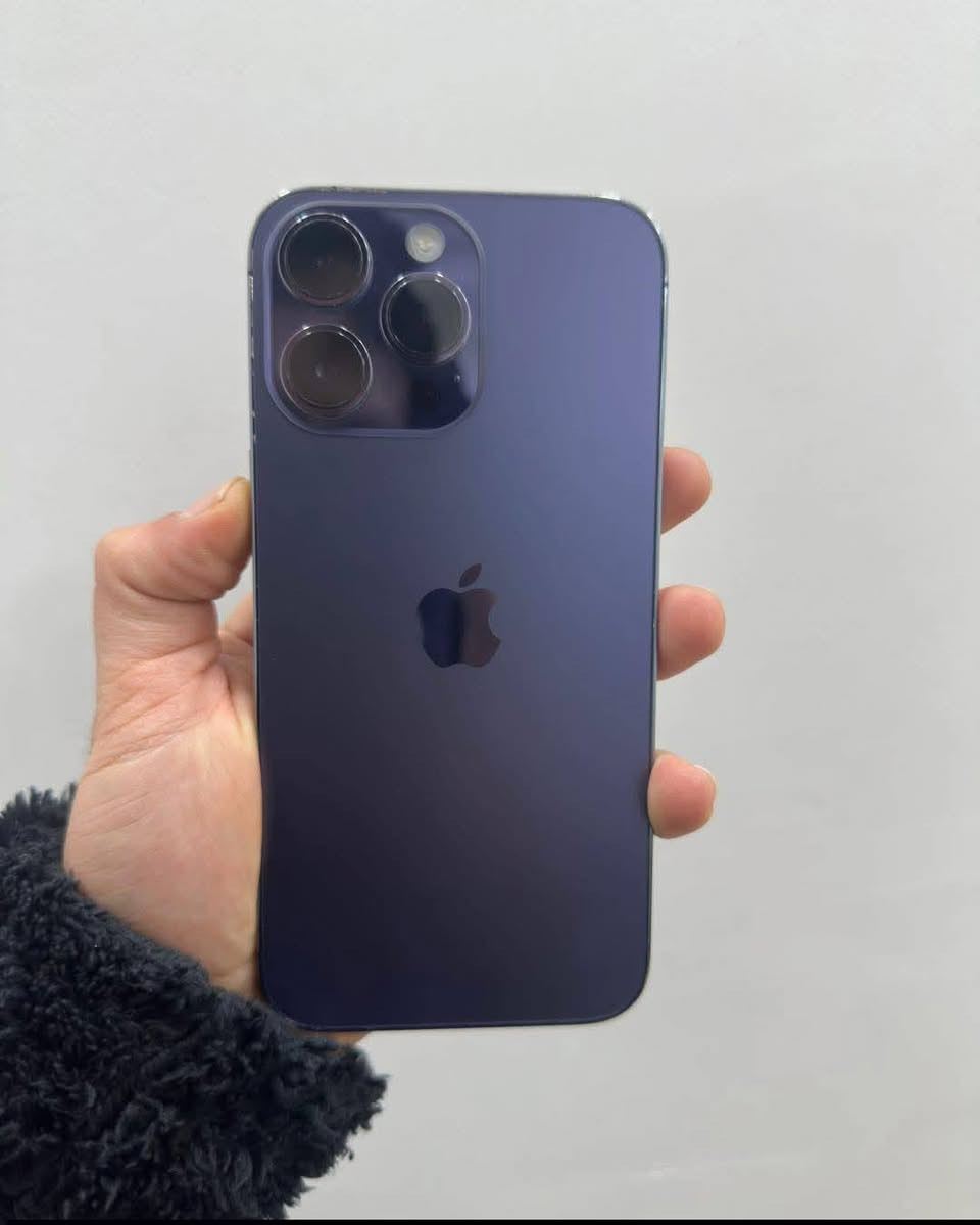 ايفون ١٤ برو ماكس مبدل بطاريه وظهر عربي ذاكرة ٢٥٦ 
السعر ٦٥٠ بي مجال 
 ***********
