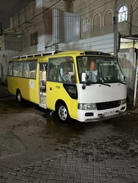 كوستر مديل 2014  صفره فيرنا داخله صفره من الكويت  السياره جاهزه  كير م...