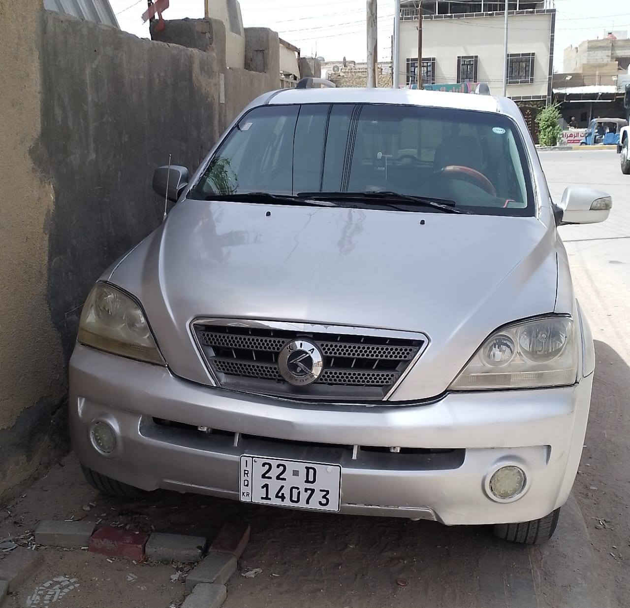 سورنتو 2005 للبيع السعر70$ ورقة مصبوغة حزام  رقم دولي اربيل باسمي سنوية لل2030 محرك گير في حاله جيدة  مكان السيارة كربلاء للاتصال ***********
