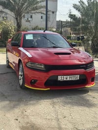 دوج  جارجر Gt موديل 2021 شركه هارلم ماشيه 63 الف لون مميز بسمي كفاله ع...