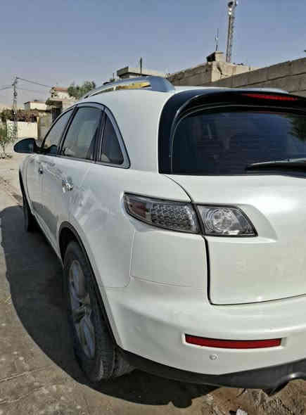 نيسان انفنتي موديل fx35 2008 خليجي فول مواصفات مكفوله كفاله عامه ماعد باب سائق صبغ بسبب شخط تبريد تدفئه كهربائيات كير محرك كله شرط سيارة نظيفه بالعافيه الي يكون من نصيبه سعر ١٠٨وبيه مجال *********** طوز
