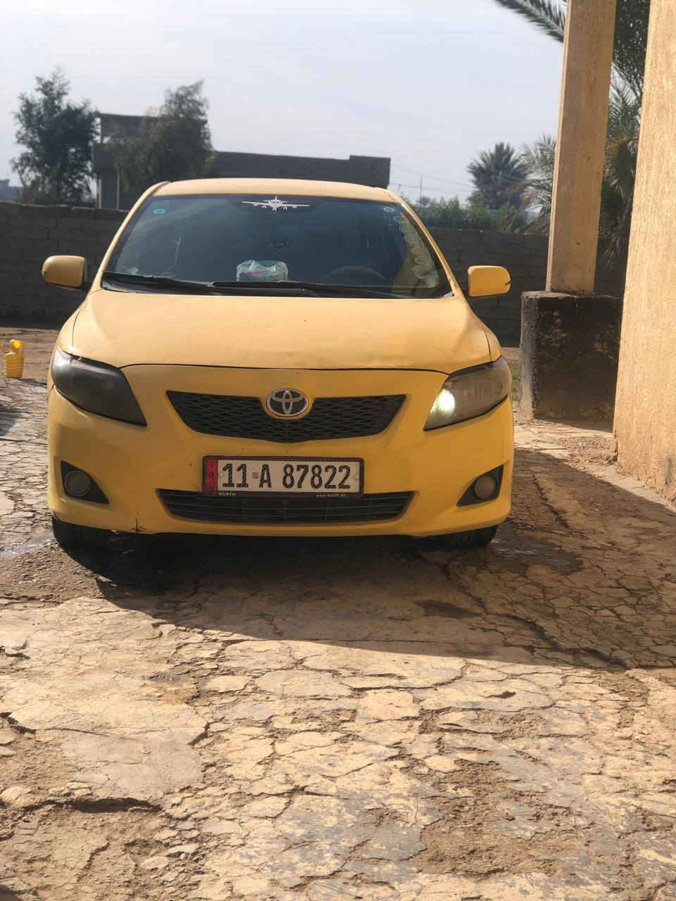 السلام عليكم كورلا 2009 رقم بغداد بأسمي تحويل ثاني يوم كير محرك حدادايه تخم تاير كله جديد تبريد شغال صونار مرفق مع المنشور السعر 82 وبيه مجال مكان بغداد ابو غريب للاستفسار اتصال ***********//***********
