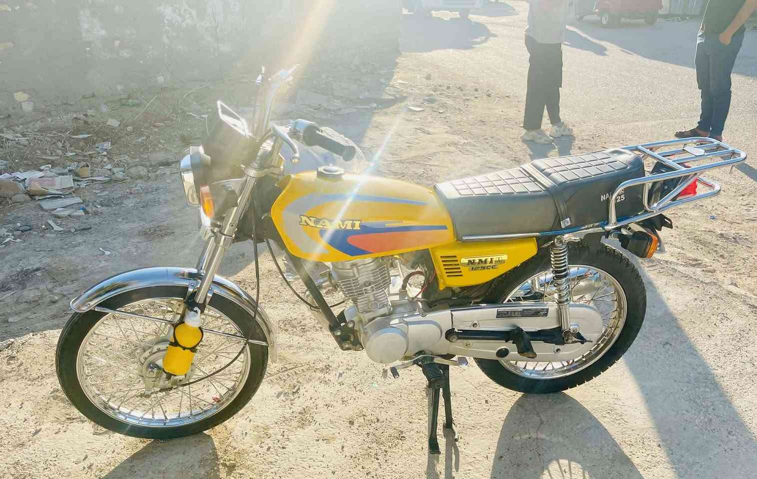 السلام عليكم
تعمير 25 شاصي 20متياز اوراق اوصولي 
الدراجه مكفوله من كلشي 
السعر  725 وبيها مجال حك الجيه 
***********
