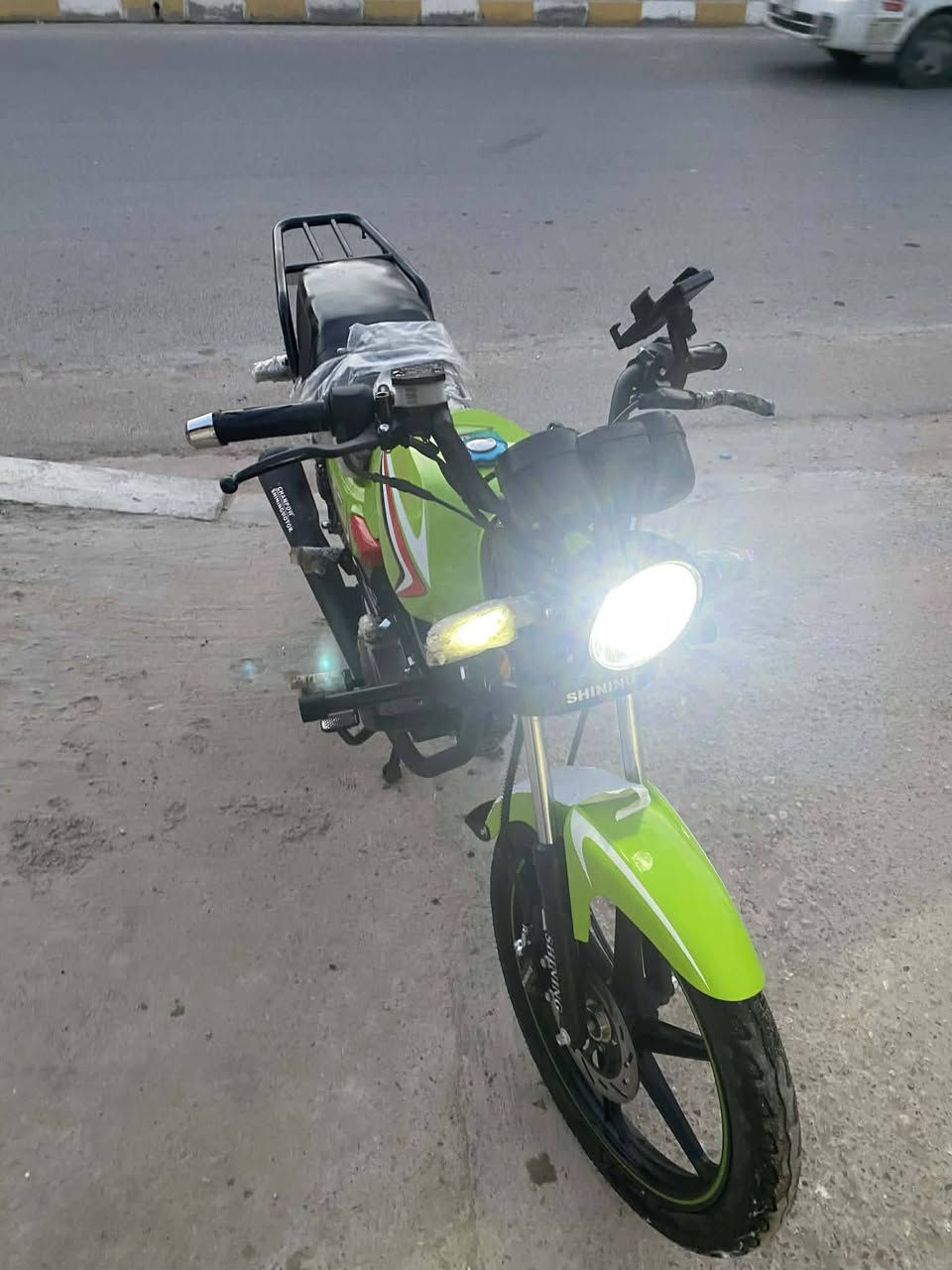 للبيع شنك 2025 بدون اوراق موطور جديد لون مميز مكان حديثه سعر مليون 25 وبي مجال للشراي يرهم مراوس ***********
