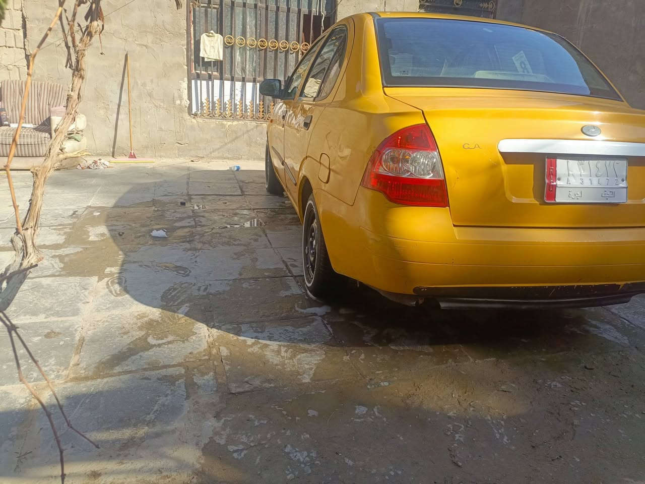 سلام عليكم 
طيبه 16
سياره جاهزه 
هيئه مصفره 
تخم تاير ابو الخطه 
حداديه تخبل 
كهربائيات كلهة جاهزه 
باتري جديد 
تبريد 
كير محرك مشروطات 
سياره كبل لشارع ترايك وين ميعجبك 
سعر  43 وبيه مجال حك الجيه 
ماتواجد ع فيس 
***********
