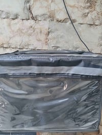 صندوق دراجه • اسود • مستعمل يومين