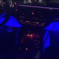 إضاءة أرضية سيارة • 4 شرائط 21سم • تحكم بالصوت