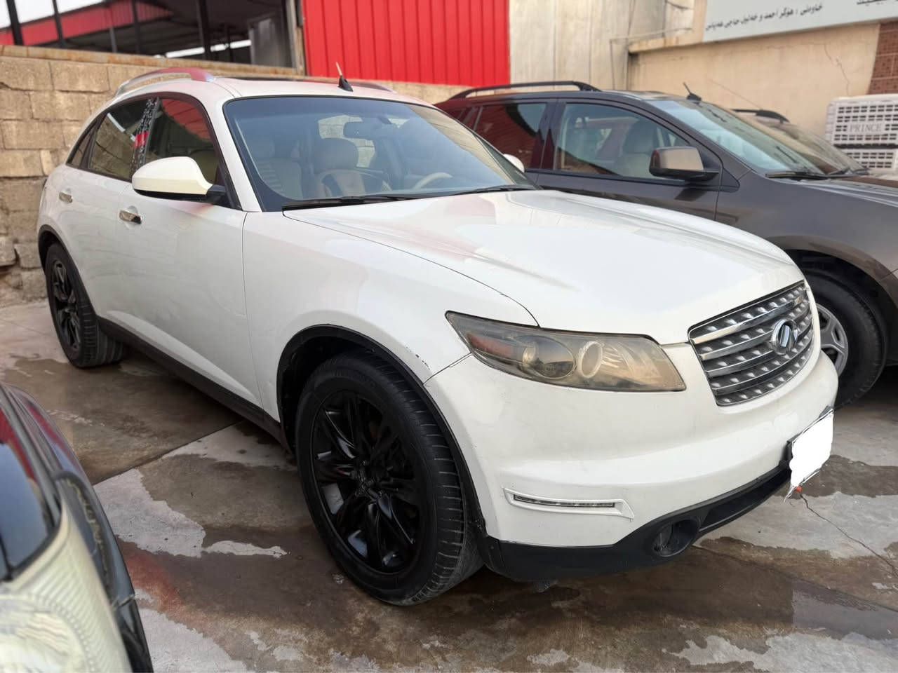 Infinite FX35 2006
گێڕو مەکینەو تەبریت بەشەرت٦ بستون 
دوو پەڵە بۆیاخ بێ ناوگرتن
فوول مواسەفات وخلیجی
دەبڵ ئەکسل بەشەرت
٥٠٠ دۆلار غەرامەی لەسەرە دوای مامەڵە بۆت ئەگەڕێنینەوە
ته حويل و وه كاله به شه رت 
75$
***********
نيسان انفنتي ٢٠٠٦
كيرمحرك تبريد بشرط
٢ قطع صبخ بدون ضربة بدون دواخل
فوول مواصفات خليجى
بي ٥$غرامه سأستعيدها بعد الصفقة
تحویل وکالە بشرط
٧٥$ شوية مجال  
*********** السليمانية, العراق
