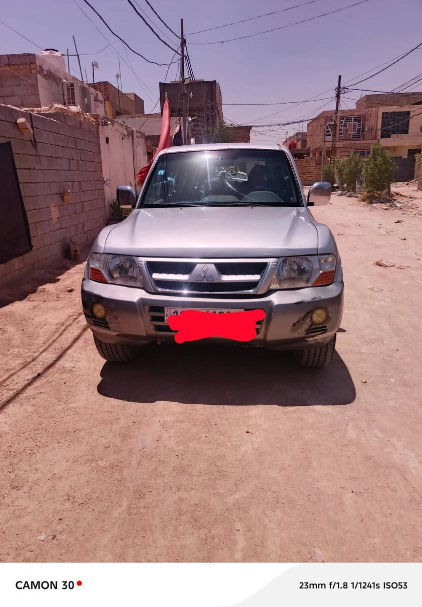 باجيرو موديل 2002 تبريد شغال رقم بغداد نكليزي مصبوغه عام سعر 70 وبيه مجال *********** مكان نجف
