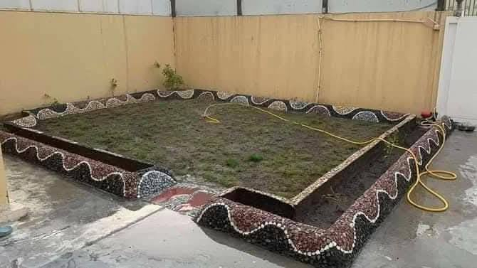 السلام عليكم يوجد كادر حدائق وابيهارتون واشلالات وافرش ثيل والسعار مناسبة والستفسار علا هاذا الرقم‏‪0786 889 2540‬‏
