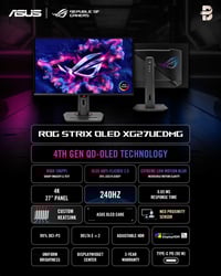 🎮 شاشة الألعاب الاحترافية ASUS ROG STRIX XG27UCDMG – التجربة الأمثل لع...