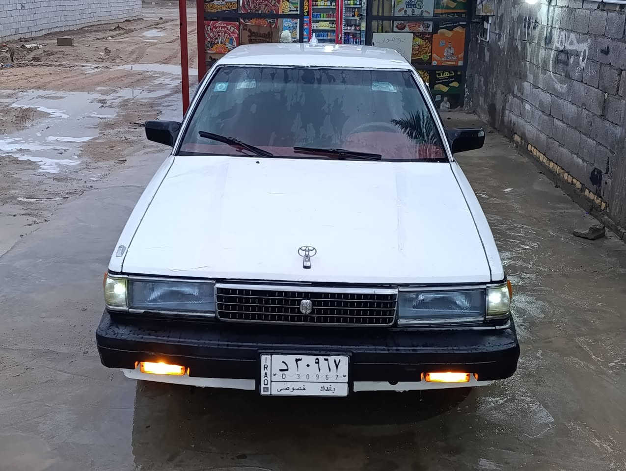 السلام عليكم 
السعر ((38))وبيها مجال للشراي 
***********
‏‪0771 099 0220‬‏
سياره كروسيده موديل 88 مكفولة كفاله عامه من الضربه والكص والنقل الجثه والعيب الشرعي وكافة الاصوليات والصبغ العام مكينه وكير حاويه شرط جدد دواخل جدد سنويه مجدده لغايه 2028مشروع وطني الرقم بغداد تحويل ثاني يوم للاستفسار الاتصال على الرقم التالي
