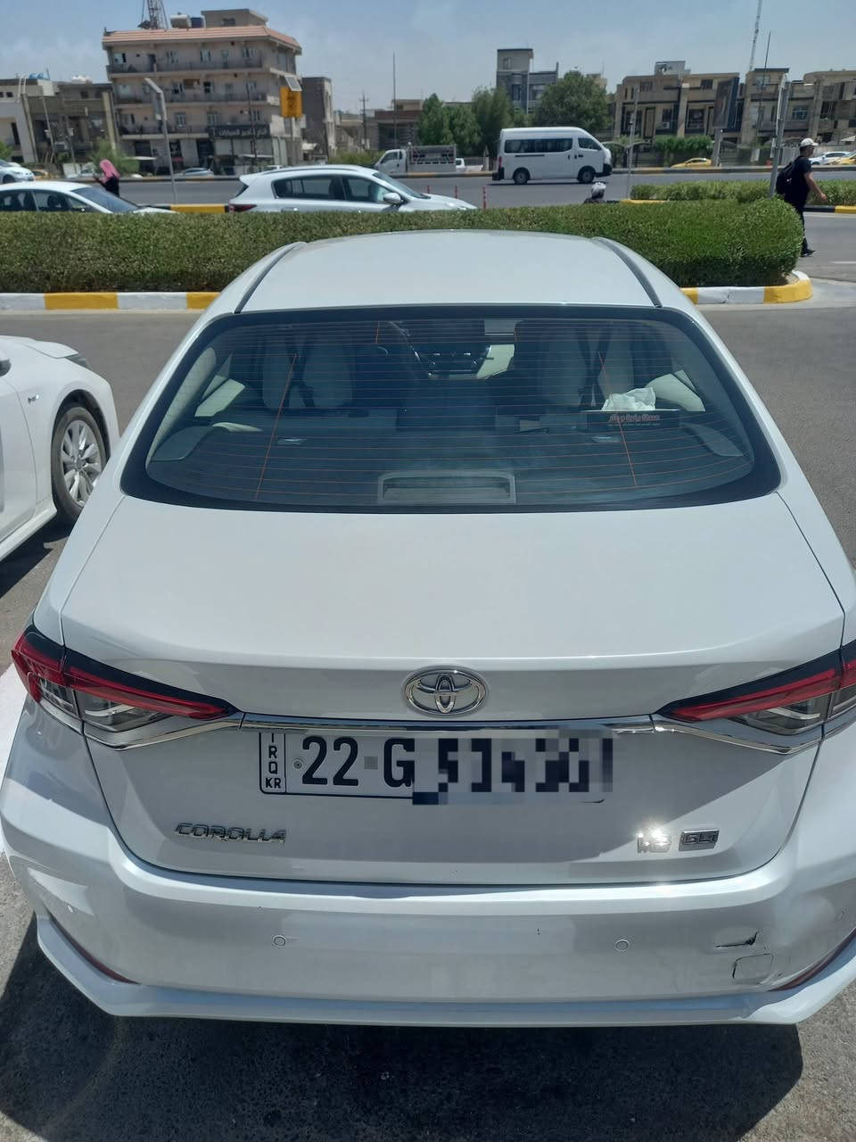 ألسلام عليكم..
كورلا  2024 خليجي بانزين  ضمان شركة ساز  ماشية 38 الف قابل للزياده
رقم اربيل الجديد كفالة  
 فول مواصفات عدا فتحة السلايت..
محرك 1800 
بصمة ابواب استشعار 
حساس امامي خلفي 
بروجكتر 
تحكمات ستيرن جهتين
ويل كب 
كشنات بلادي مغلف جلد
شاشه ديجتال 
كاربلاي
كاميرا خلفية 
صندوق بصمه 
تبريد قطعتين 
اشاير بالمري 
مري شفط كهرباء 
نظامين قيادة sport و normal
نظام Eco لتقليل صرف البنزين 
مداخل ABS عدد 4 
السعر 175ورقه
***********
