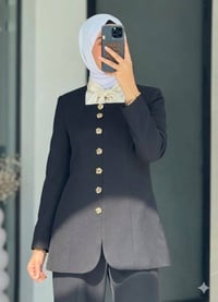 طقم • مقاسات ٣٨-٤٨ • رصاصي واسود