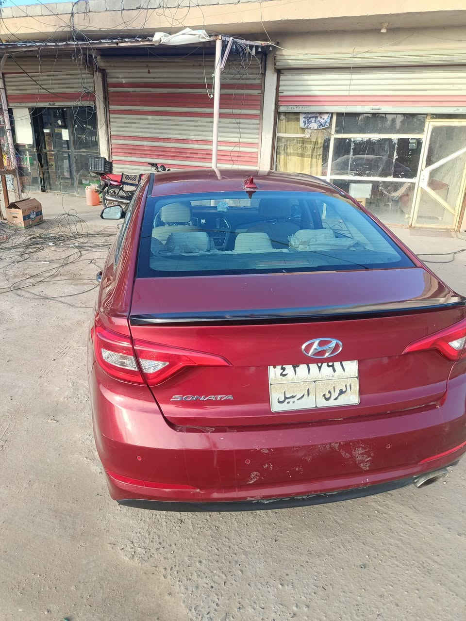 سوناتا امريكي ثلث قطع رقم اربيل قديم موديل 16 نضيفه تبريد تدفائه مكاني طويريج السعر 110 وبيها مجال بسيط ***********
