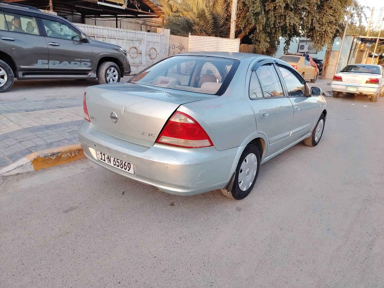 نيسان سني موديل 2007 محرك كير اوتو وتبريد بحاله جيد جدا السعر 80 مكان بغداد *********** جاملغ ين صبغ بدون اي داخل
