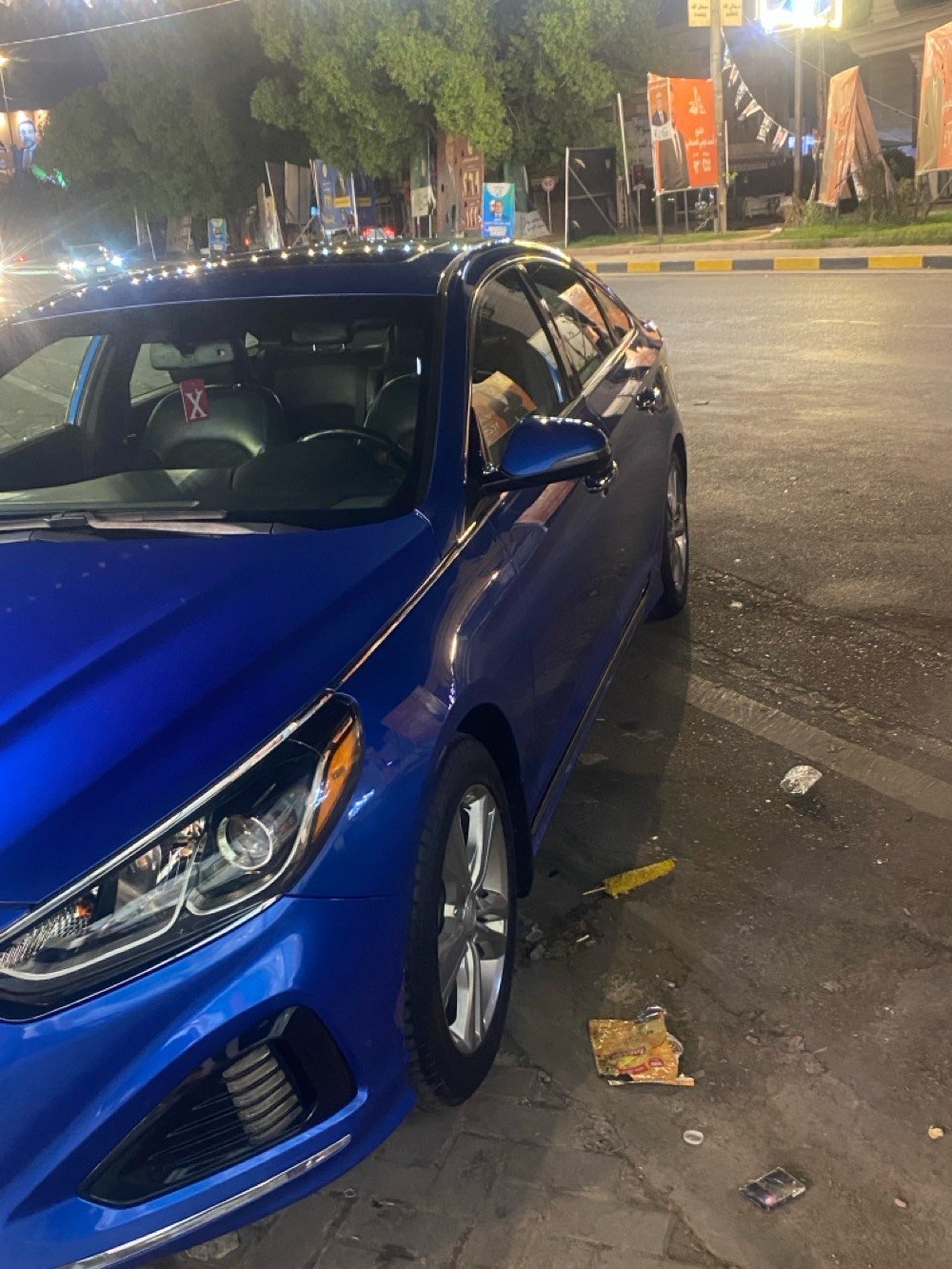 العنوان بغداد العامريه
سوناتا سبورت فول ماشيه63 موديل18 السياره جديده وحلوه جداً مابيه حادث السياره