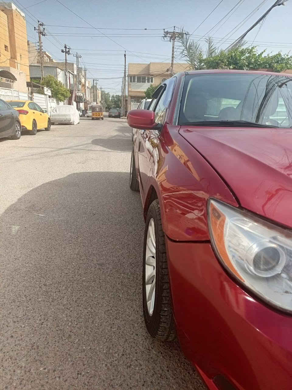 السلام عليكم كرايسلر c200 موديل 2012 تحكمات سترين مري كهرباء محرك 2400 بشرط گير جديد بشرط تبريد نقص كمبريسر صدر الامامي جديد والخلفي نص عمر تايرات نضيفه باتري جديد رقم دهوك صاحبها يريد تحويل حادثها من امريكا جاملغ وخشم البنيد وبغداد الجاملغ الثاني بدون اي دواخل  السعر 80 وبيها مجال قلييييل مكاني بغداد حي الجهاد واتساب***********
