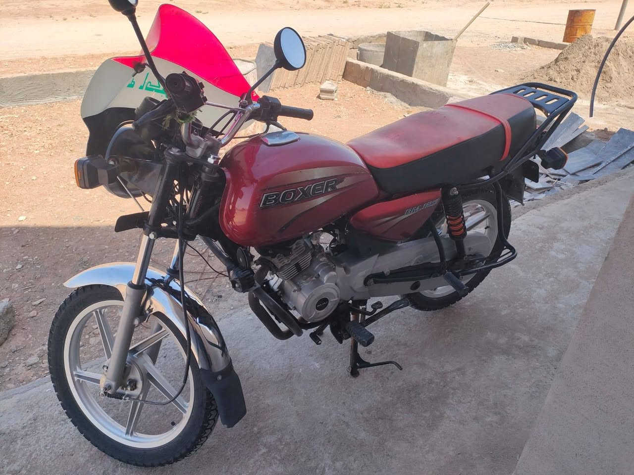 للبيع بوكسر BM 125 – 4 كير 🏍🔥
من شركة Bajaj Auto
لون أحمر، شكل مرتب ونظيف
مكينة ممتازة وصوتها ناعم
صرفية اقتصادية ومناسبة للشغل والاستخدام اليومي
السعر: (650 الف) 
المكان: (تلعفر)
📞 للتواصل: ‏‪‏‪***********‬‏
📞 للتواصل: ***********
