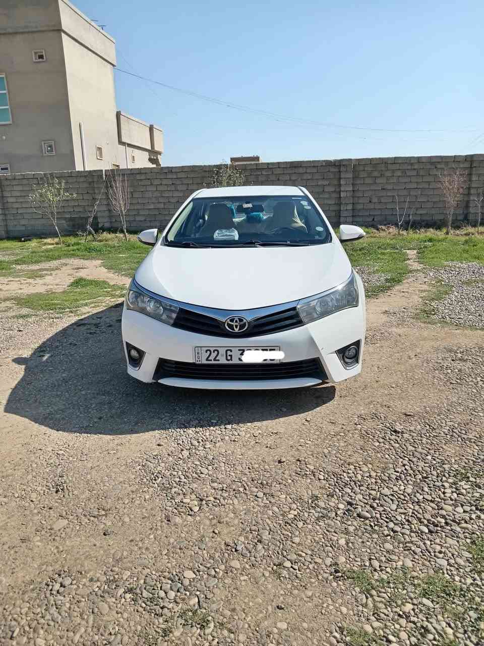 كورلا للبيع موديل 2015 خليجي كلين بدون صبغ بيه ملاحضه مئشر بل صور سياره محرك كير صدر تايرات تبريد كل جاهزه رقم جديد هزه جديد بسمي شرط تحويل محرك 16مامفتوح سعر135بيه مجال *********** نقد فقط
