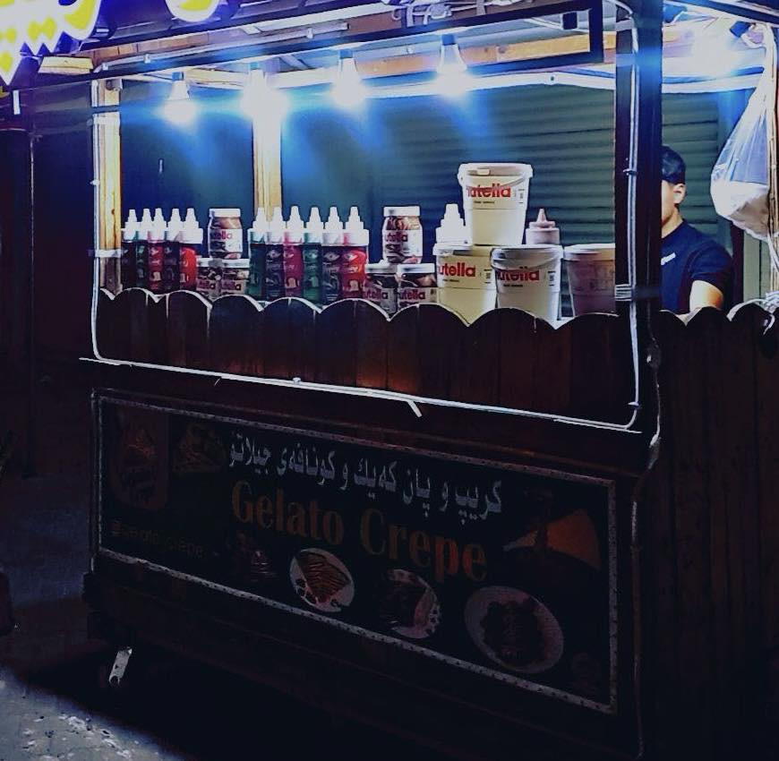 عربانه بۆ فرۆشتن 
عربانة للبيع
كركوك - رحيم اوا 
***********
كهربائيات كله يشتغل 
بس يحتاج صبغ 
سعر 250 الف و بيها مجال
