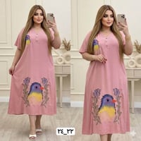 كشمير مطرز • موديل قصير • مقاسات 2XL-5XL