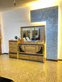 غرفة نوم تركي ماخذها ٢.٧٥٠ صارلها سنتين ١١قطعه بيها اضرار بسيطة غرفة ت...