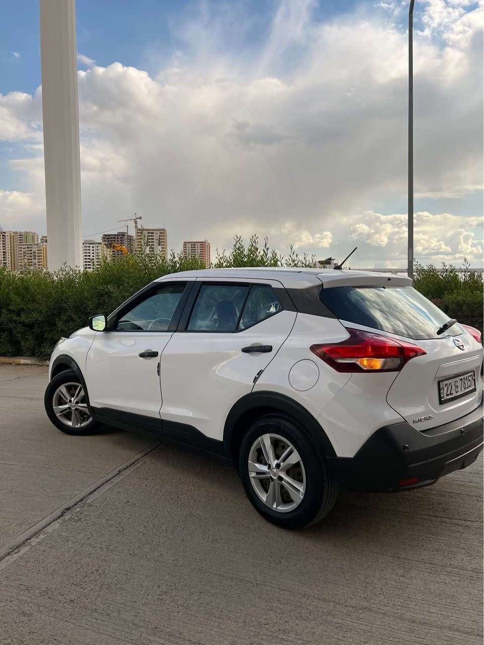 یسان کیکس
مواسەفات s
46میل رۆیە
3N1CP5BV0LL538979 رەقەم شانسی
یەک پارچە سـوغ و سی جی تعدیل.
ارباک شانی لای سەیاق و سوکان سیستەمە
هەموو شتی نویە
تەعویل غرامەی بە شەرت
سحر 121مةجال 
رسمي دةحم و رةقةم شانسي داندراية
*********** أربيل, العراق
