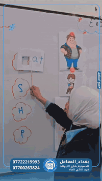 جانب من درس الإنكليزي للصف الرابع الابتدائي -أ- بإشراف الست المبدعة فاطمة عامر باستخدام طرق ووسائل تعليمية مميّزة وحديثة، لإيصال المعلومة وتعزيز فهم الطلبة.

وفي مدرسة الوريث الأساسية الأهلية ، نهتم بتعليمك ونجاحك

تحت شعار (نجاحك يبدأ من هنا الوريث الأساسية)

مجمع مدارس الوريث الأساسية(بنين _ بنات )

متواجدين كل ايام الاسبوع ما عدا الجمعه

العنوان :بغداد_المعامل(الحسينية) شارع التيوتات_قرب التانكي الكبير 

للمزيد من المعلومات الاتصال على الارقام 
*********** - ***********
