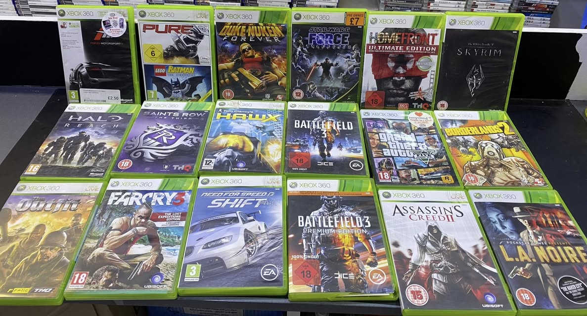 العاب xbox 360 اصلية كلها نضيف جداً  وبيهم يشتغل على جيل جديد ✅


**إذا كنت صاحب هذا الإعلان وتريد حذفه لأي سبب، رجاءا أرسل رسالة إلى الدعم الفني**