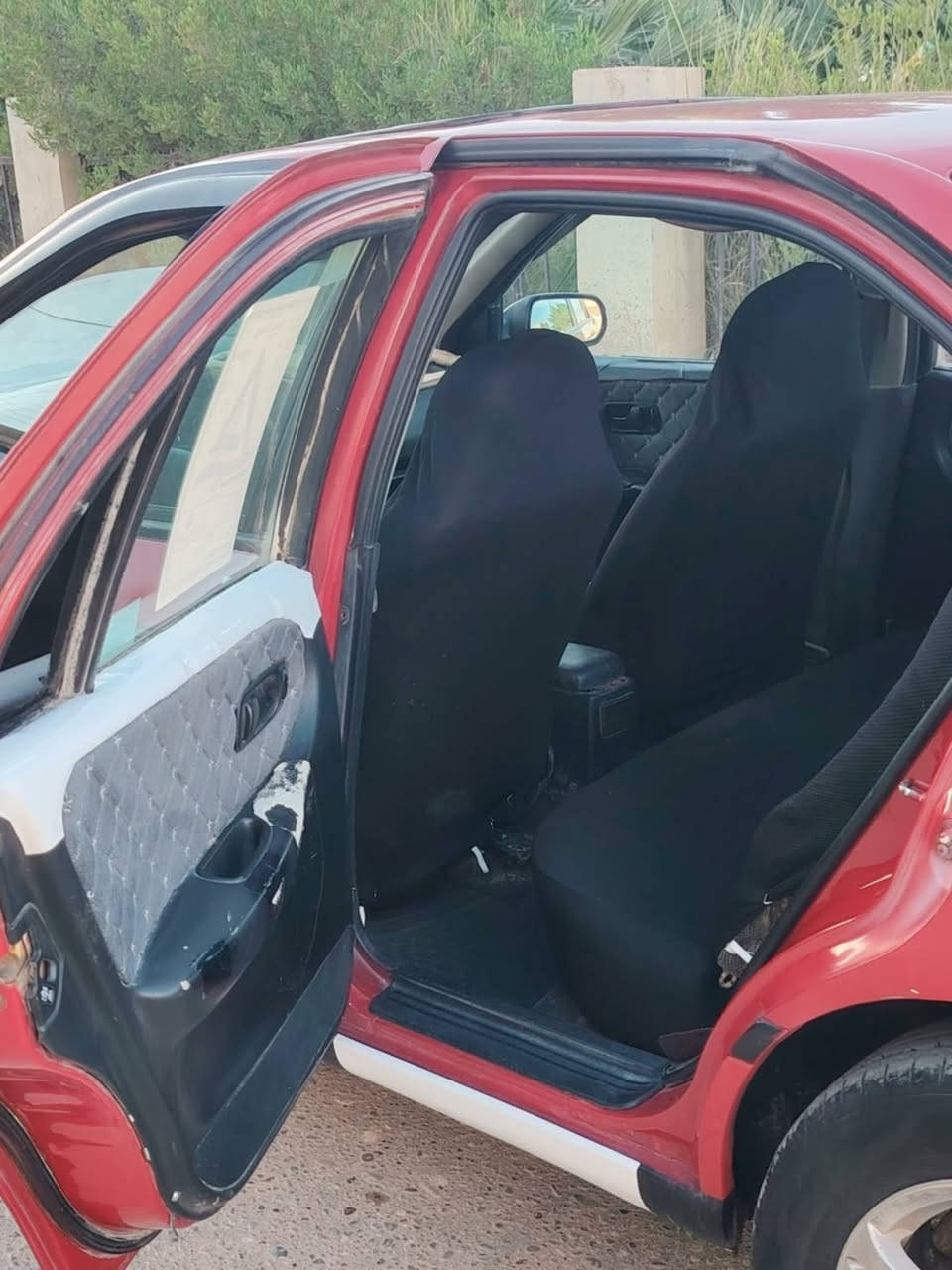 السلام عليكم برايمرا موديل 94 صبغ جماليه بدون خياس بدون حادث تخم تاير صدر كهربايات محرك كير سياره جاهزه من كلشي تدفئه تبريد بس كنبريسر عاطل  شرط تحويل سعر 35وبيها مجال مكاني بيجي ويرهم مراوس ***********
