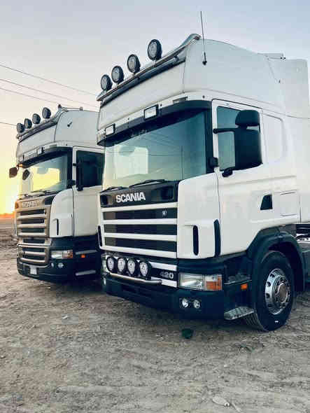 سكانيا سحال تك بلادي
2002
محرك 6 انجكتر 
كير 900 3/3 رتايتر 
تخم تاير
كفاله عامه بلاديه
بدون ارقام 
السعر 120 وا بيه مجال 
العنوان بغداد
‏‪***********‬‏
