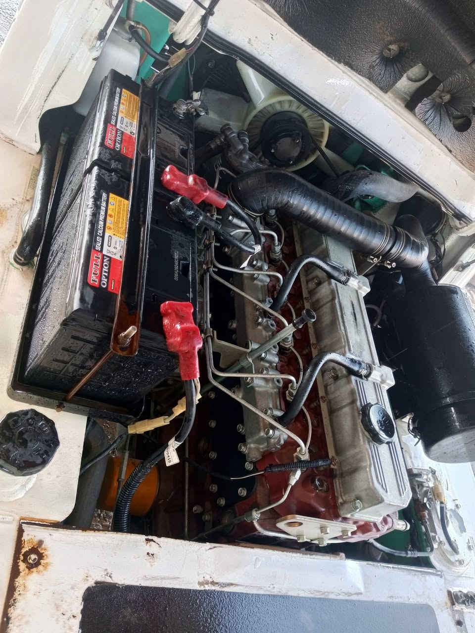 السلام عليكم ورحمه الله 
رافعة شوكية للبيع
حمولة 4 طن 
جب طول 5 متر 
مكينه 6 سلندر 
نوع الوقود كاز 
جامه امامية 
تايرات ربل يابان 
سجينه طول 210 س 
اوراق مع لوحات منفيس كامله أصولية 
كفالة عامه شرط 
المكان السماوة ***********
