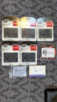 هاردات SSD • 240GB×5 • 512GB×2