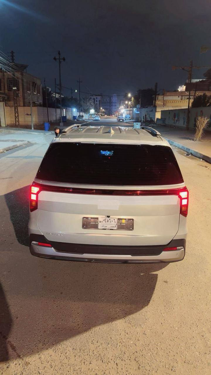 السلام عليكم 
سياره كرنفال 2025. السياره v6  كفاله عامه السياره كلش جديده بيبان سلات كهرباء كشنات تبريد تدفئه بصمه تشغلي عن بعد فول مواصفات السعر ٣٤٠
الهاتف/***********
