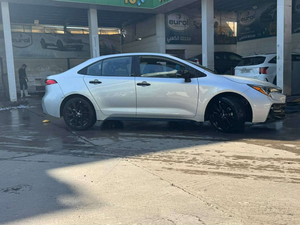 كورلا 22 أمريكي بيه حادث باب خلف سائق فقط باقي مكفول سلفرمعوقين بغداد سعر 145 $اتصال فقط *********** مكان سياره نجف الاشرف
