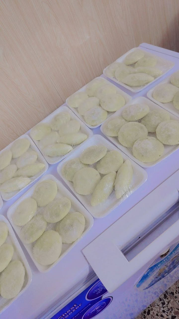 يتوفر لدينا
كبه تمن 20   ب5 الف 
كبه برغل تكلا 20.   ب5 الف 
كبه سلك 18          ب5 الف 
همبركر 10        ب5 الف 
بورك لحم 15.      ب5 الف 
بورك جبن 20       ب5 الف
كليجه كيلو            ب6 الف 
مني لحم. بعجين 10     ب5 الف 
مني بيزا    10           ب5 الف 
كيلو كباب عروك.      ب5 الف 

يتوفر خدمه توصيل 

يتوفر ايضا تجهيز مطاعم والمناسبات 
يشهد الله 
شغل يوم بيومه ولحم عراقي والله 
للتواصل خاص


**إذا كنت صاحب هذا الإعلان وتريد حذفه لأي سبب، رجاءا أرسل رسالة إلى الدعم الفني**