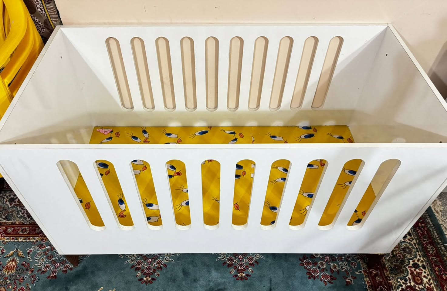 سرير طفل
يرهم هزاز ويرهم ينفصل الى ثنين 
سعر الشراء ٣٠٠ الف 
سعر البيع ١٤٠ الف


**إذا كنت صاحب هذا الإعلان وتريد حذفه لأي سبب، رجاءا أرسل رسالة إلى الدعم الفني**