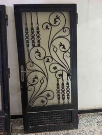 ابواب حديد • ١٢٠×٢٤٠ • ١١٠×٢٤٠