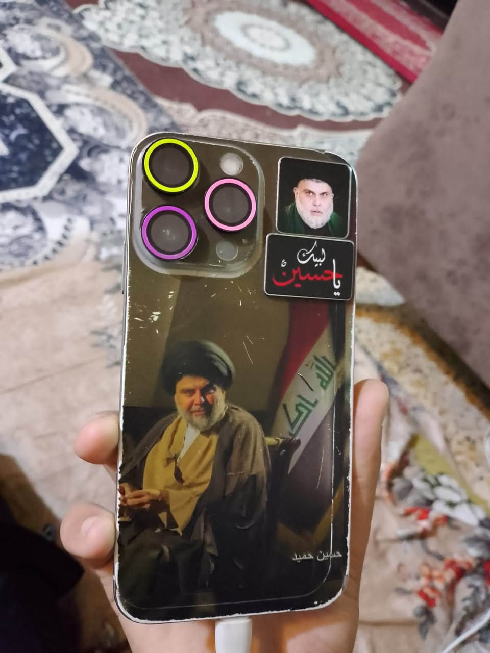 سلام عليكم اكس آر محور15برو الجهاز بس بي كسر بل ظهر  بلادي بطاريه 79 ذاكره 128 فيس ايدي شغال سعر275 وبي مجال حك الجيه
(***********
