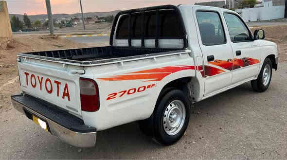 تيوتا موديل 1997 ناو سور ئارم پلاستيك سليماني بةشةرتي ئارم و ئةوةلياتي بةشةرت ليدراوي قورسي نية بةلاي سايةقا كةوتوة سةيارةية زور باك و بيكيشةية گير مةكينة ئةكسل تةقةو رةقة بةشةرت كارةباي هةمووي بةشةرت نرخ 45 گةلا و مةعامةلة شوين چةمچةمال 
***********
*********** شمشمل
