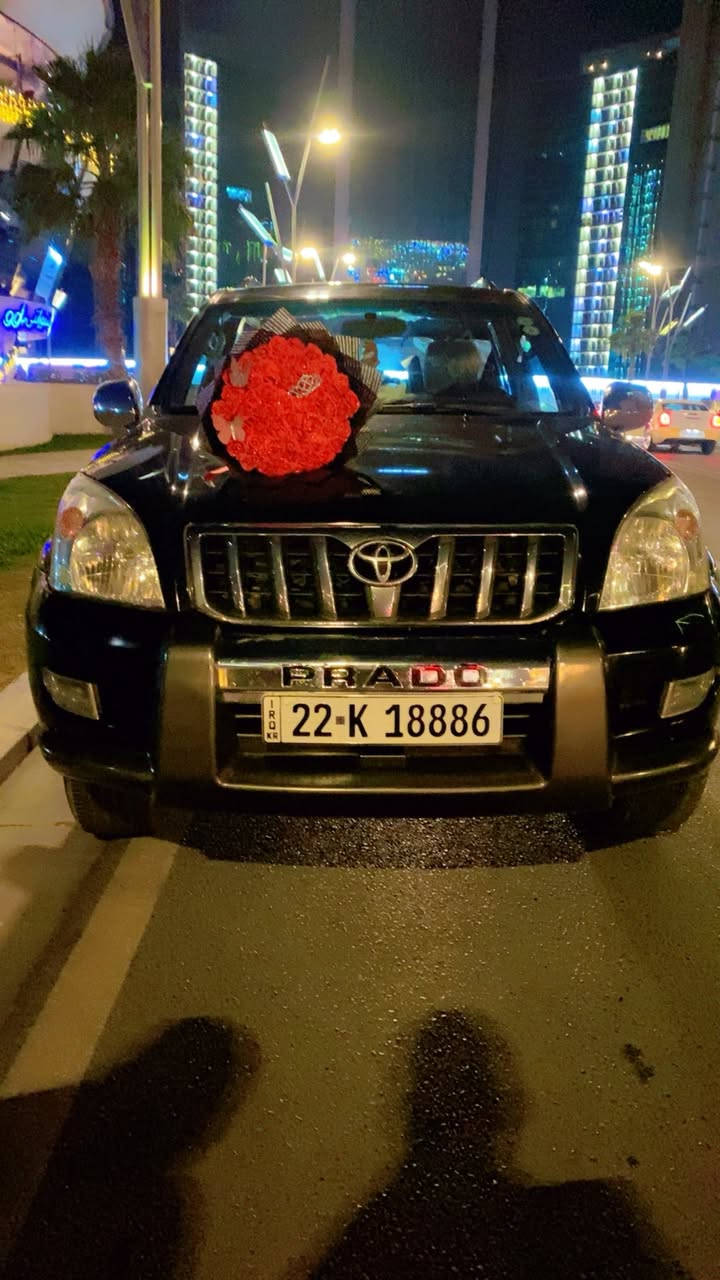 برادو ٢٠٠٨للبيع فقط ٦سلندر ٧راكب تبريد مركزي فتحة سقف ٤تايرات جديده كير ومحرك بشرط كشنات امامي هيتر وبي صبغ جاملغ امامي صفحة سكن وباب صندوق خلفي  وسعر ١٦٥ ورقه وبي مجال قليل وسياره بسمي وهذا رقمي *********** سياره بي نظام غاز إيطالي
