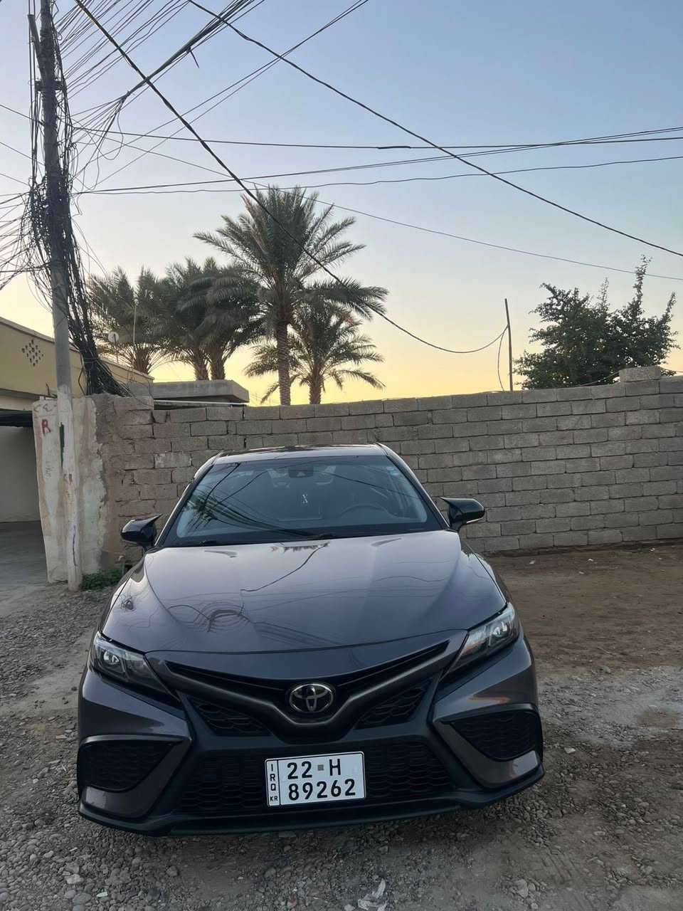 تويوتا كامري SE موديل 2023
 نظيفة جدًا ولونها مميز

المحرك: 2500 سي سي مرغوب

الرقم: أربيل الدولي 

الحالة:
•  موضح بل منشور 
• بدون أي صبغ داخلي
• باقي السيارة نظيفة تمامًا
• لا توجد رصعات أو أضرار
• الكير والمحرك مكفولين

المواصفات:

رادار أمامي وخلفي

رادار جانبي

نظام خط الشارع

شاشة وسطية

كاميرا خلفية

كراسي جلد كهربائية

تحكم كامل من الستيرن

محدد سرعة

شفتات خلف الستيرن

تبريد لمس وكهربائي

نظام القيادة بثلاث وضعيات: اقتصادي - عادي - رياضي

بلاجكتور

السعر :217 وبيها مجال 

موقع السياره: صلاح الدين/تكريت

سيارة نظيفة جدًا ولونها مميز
للتواصل: 
***********
