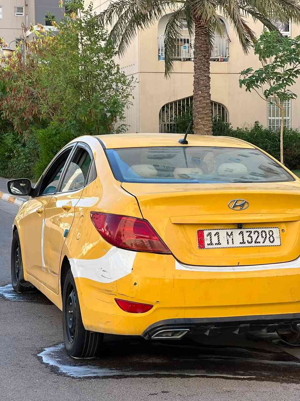 السلام عليكم 
اكسنت 2014كندي
حادثه الجاملغ الخلفي جه السايق
وشويه من الجاملغ الامامي عكس السايق
سياره جاهزه للاخير 
صدر جديد  دواخل نظيفه
المكينه 1600مبدل كازكيت
مكان السياره بغداد الجديده
السعر 72وبيه مجال
للاستفسار ***********
