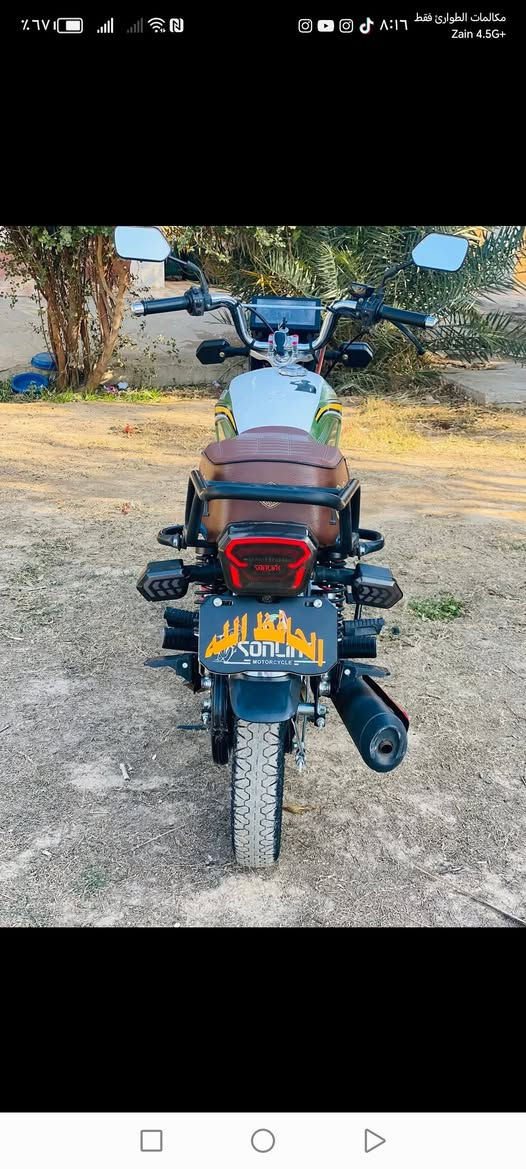 للبيع دراجة سونك سفانة الموديل ٢٠٢٥ مكفولة كفالة عامة أوراق بغداد محرك ٢٠٠ المكان واسط عزيزية الاستفسار *********** رجاء رجاء الموشراي لا يعلق
