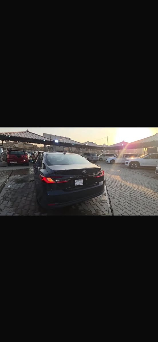 كامري ٢٠٢٥
ماشيه ٥٠٠٠
بدون حادث
بدون ايرباك
فحص مؤقت
مواصفات LE
بصمه
رادارات 
قيادة اليه
ويلكب
حادثه يم التاير الأمامي  من جهة الراكب جنب السايق المثلث الزاويه 
تبريد خلفي
شاشه وكاميرا وتحكم الي
رادارات مرآة
سايد بريك بصمه
شحن لاسلكي
السويج دقمه
بدون حادث وبدون تبديل
السعر 200 ورقه 
المكان السماوه ***********
