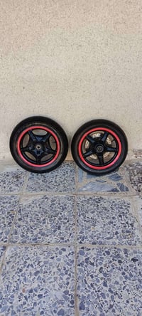 تاير ويل امامي • تاير خلفي جديد • كابريترات ٢ شغّالات